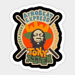 Tony Allen - Rhythms of Afrobeat Sticker